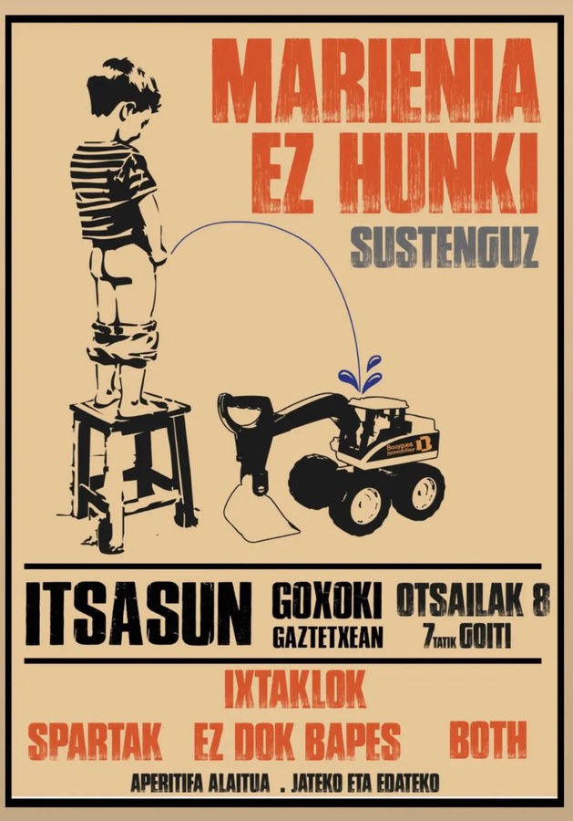 Soirée soutien "Marienia ez hunki"