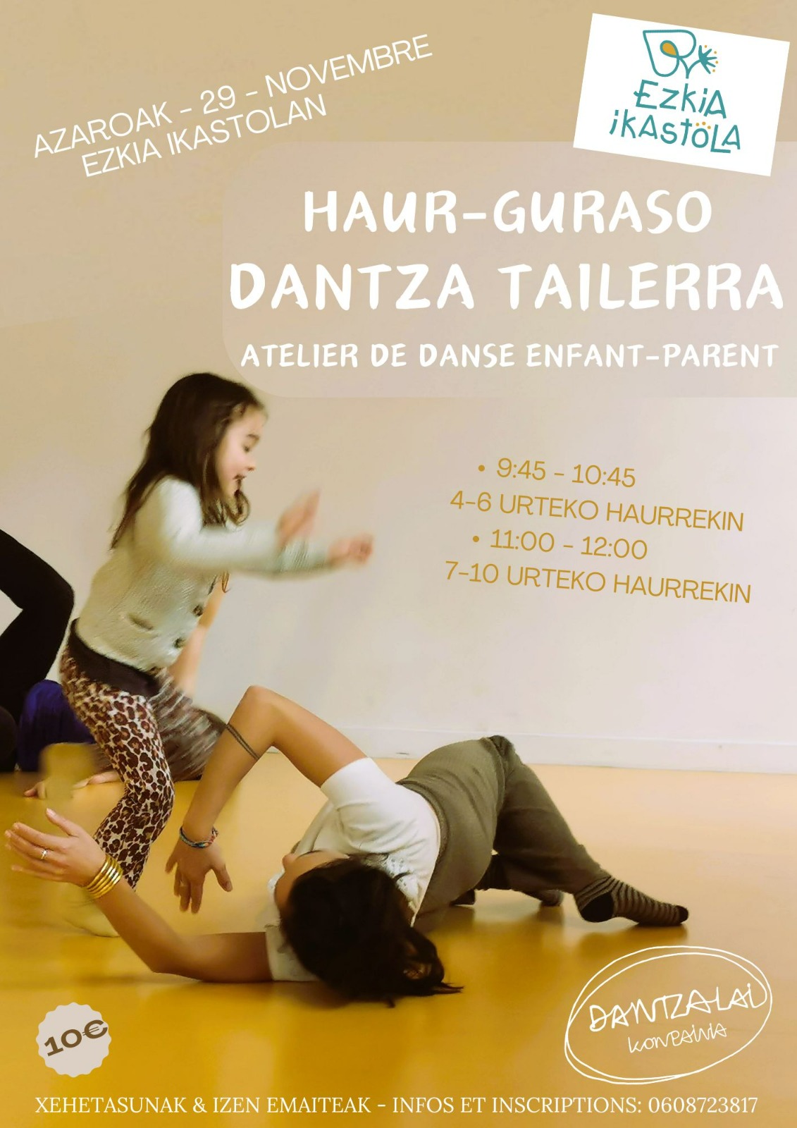 Atelier danse parents-enfants