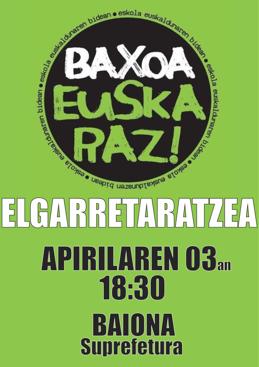 Baxoa Euskaraz