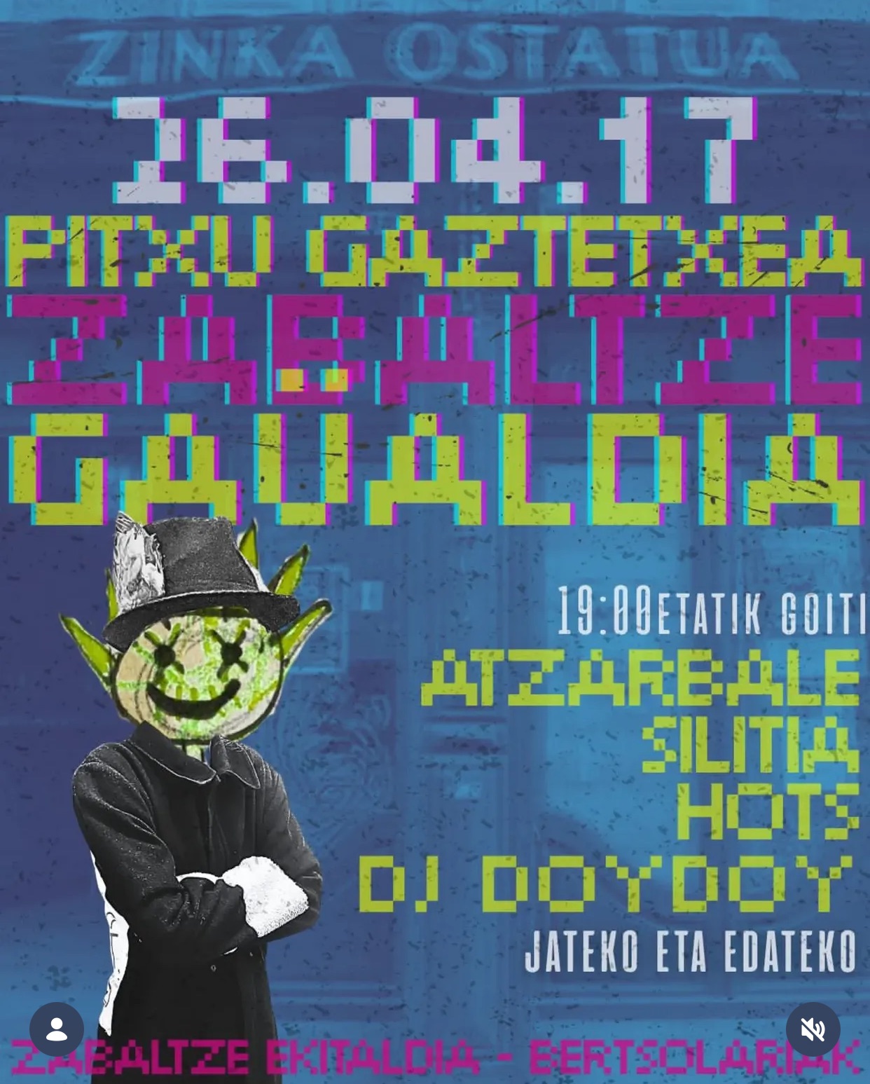 Pitxu zabaltze gaualdia