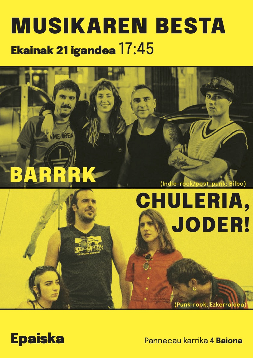 Musika Besta 2026: punk kontzertuak!