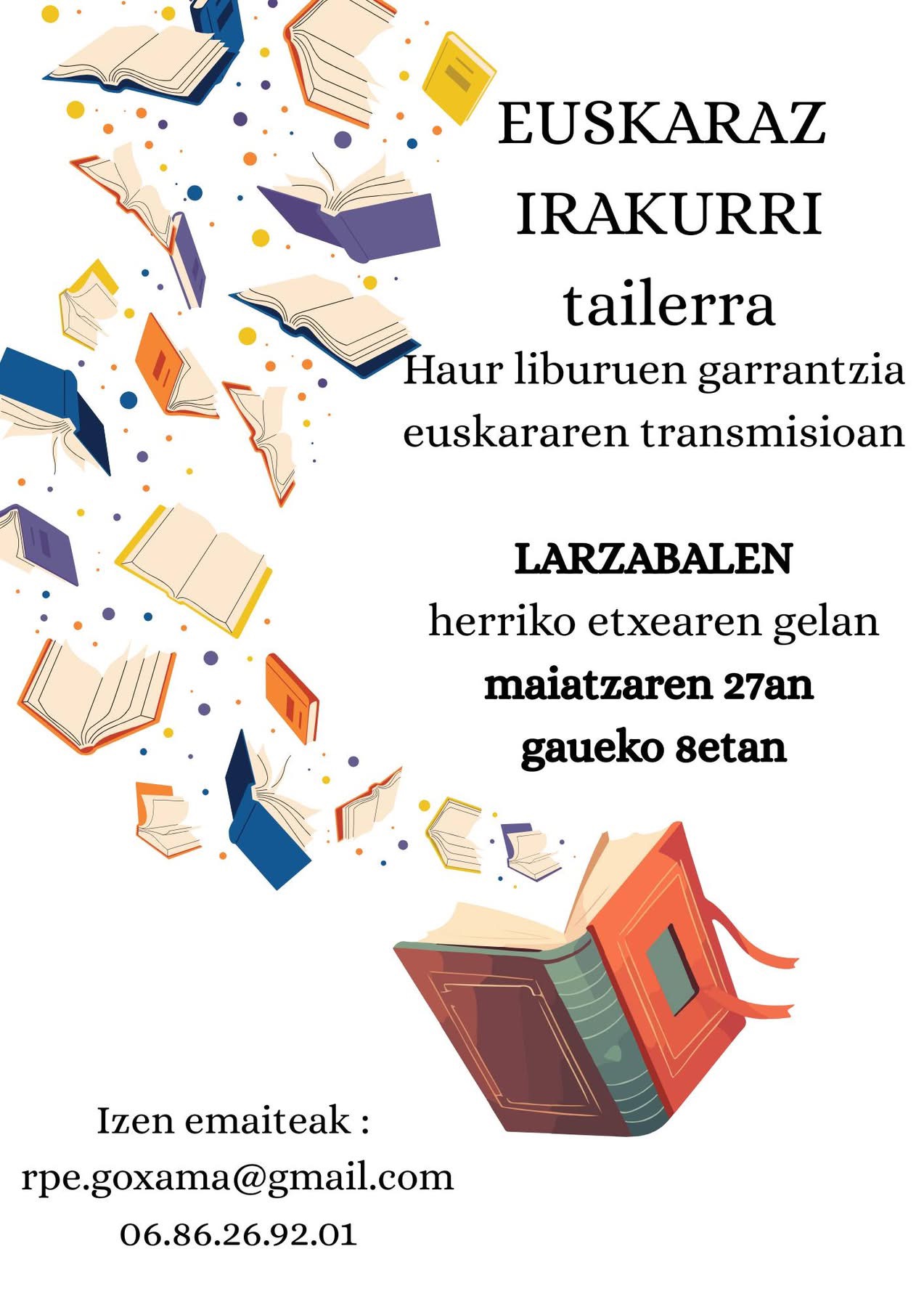 Euskaraz irakurri tailerra