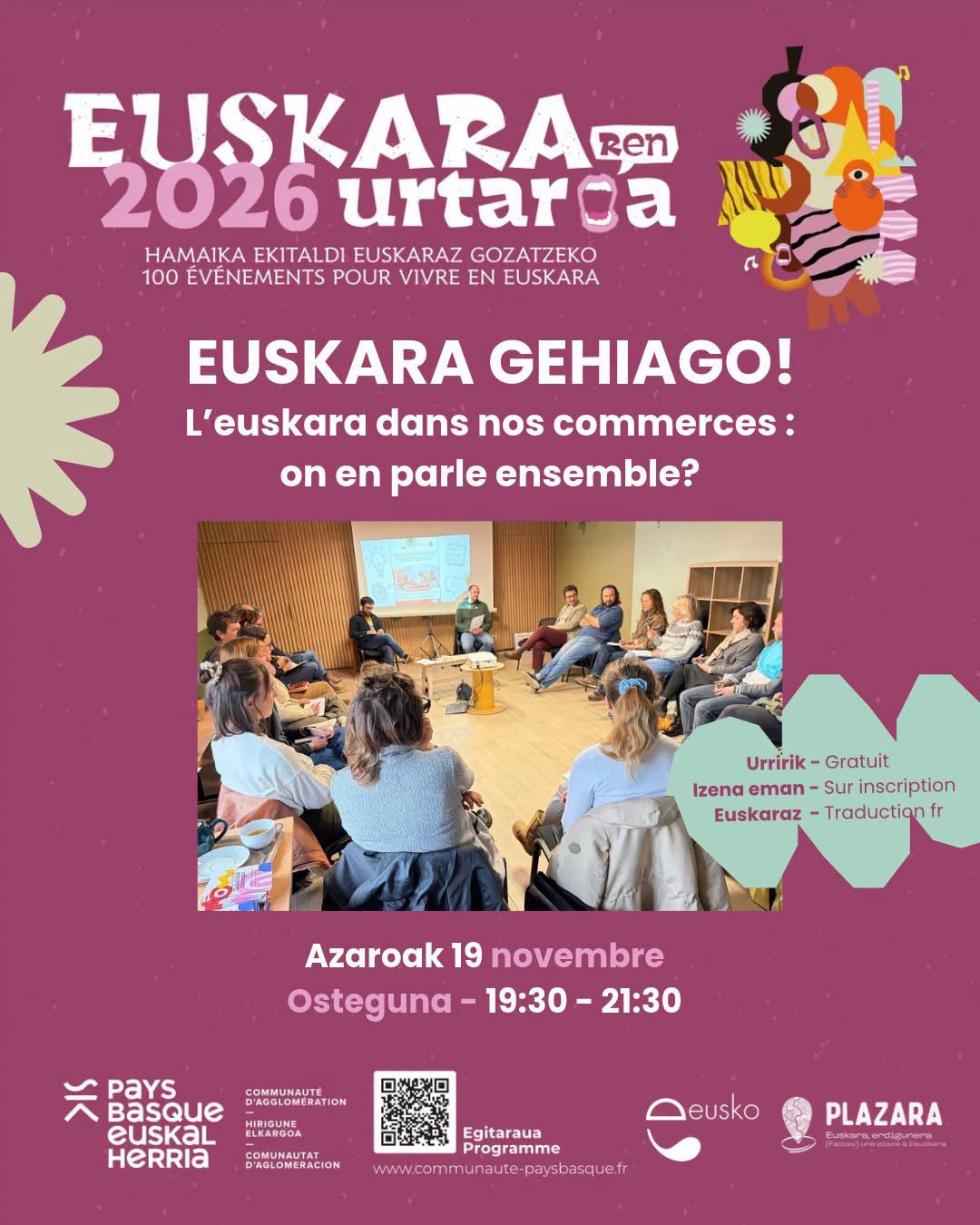 Euskara gehiago : euskara dans nos commerces